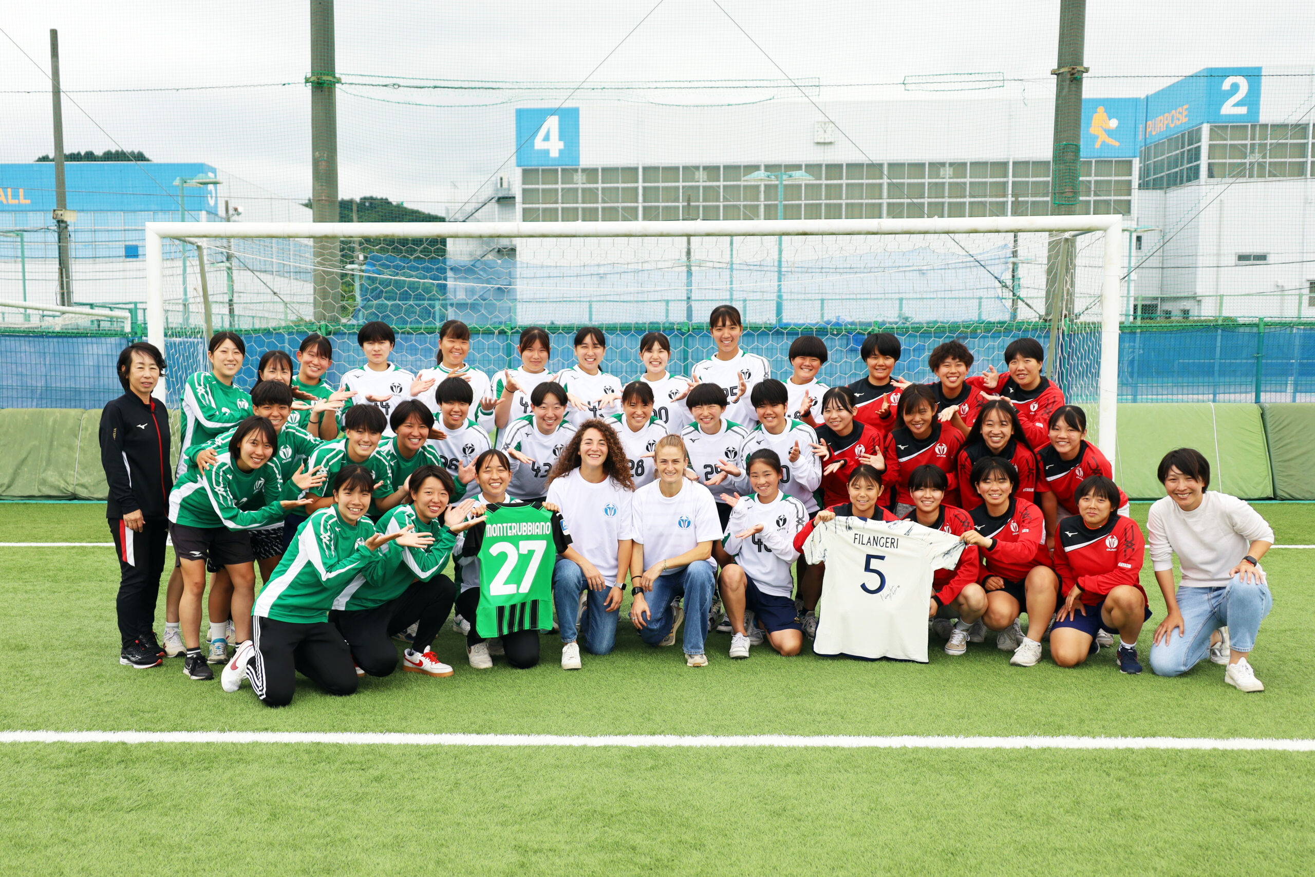 サッカー部女子のみなさんと