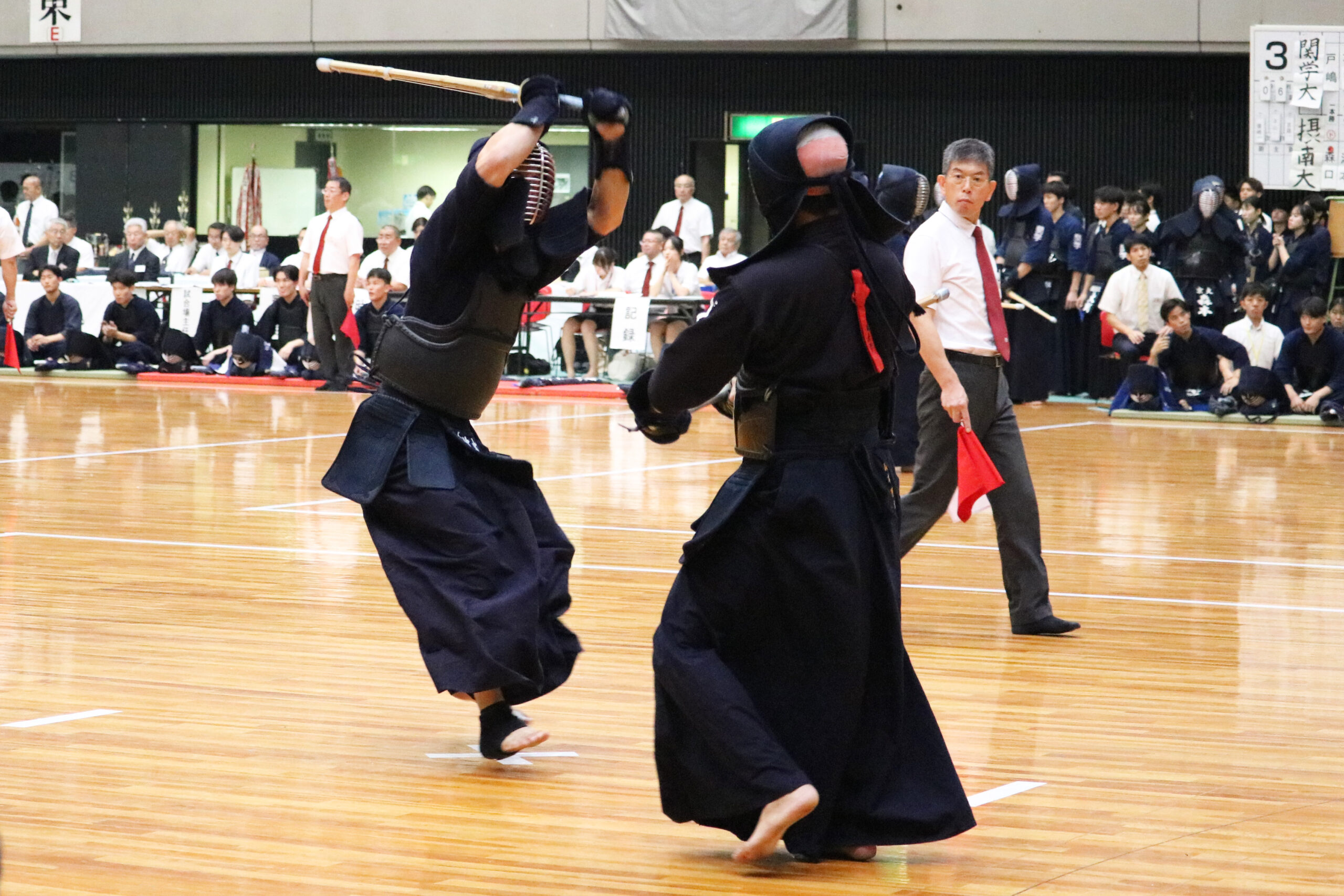 男子副将・奥村龍也（体育3年・敦賀）