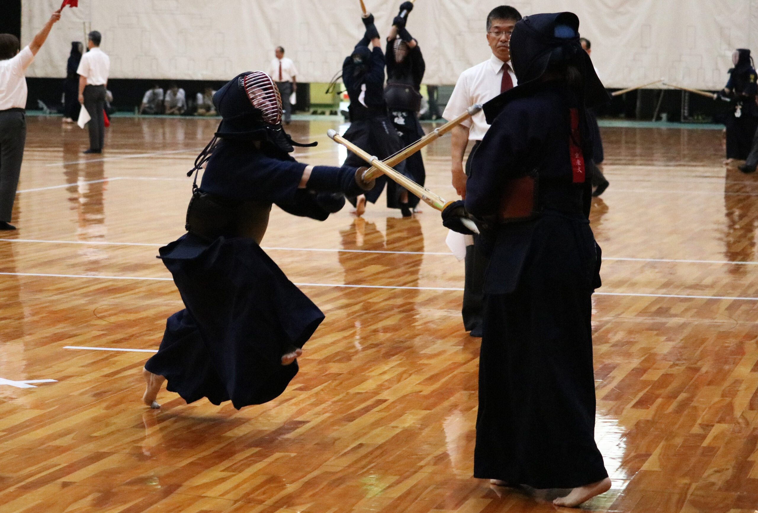 女子副将・山下美羽（体育4年・広島皆実）