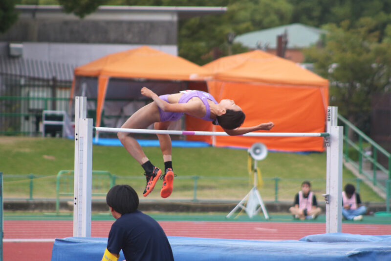 〈女子七種競技〉1位・〈女子走り高跳び〉2位　和田真琉