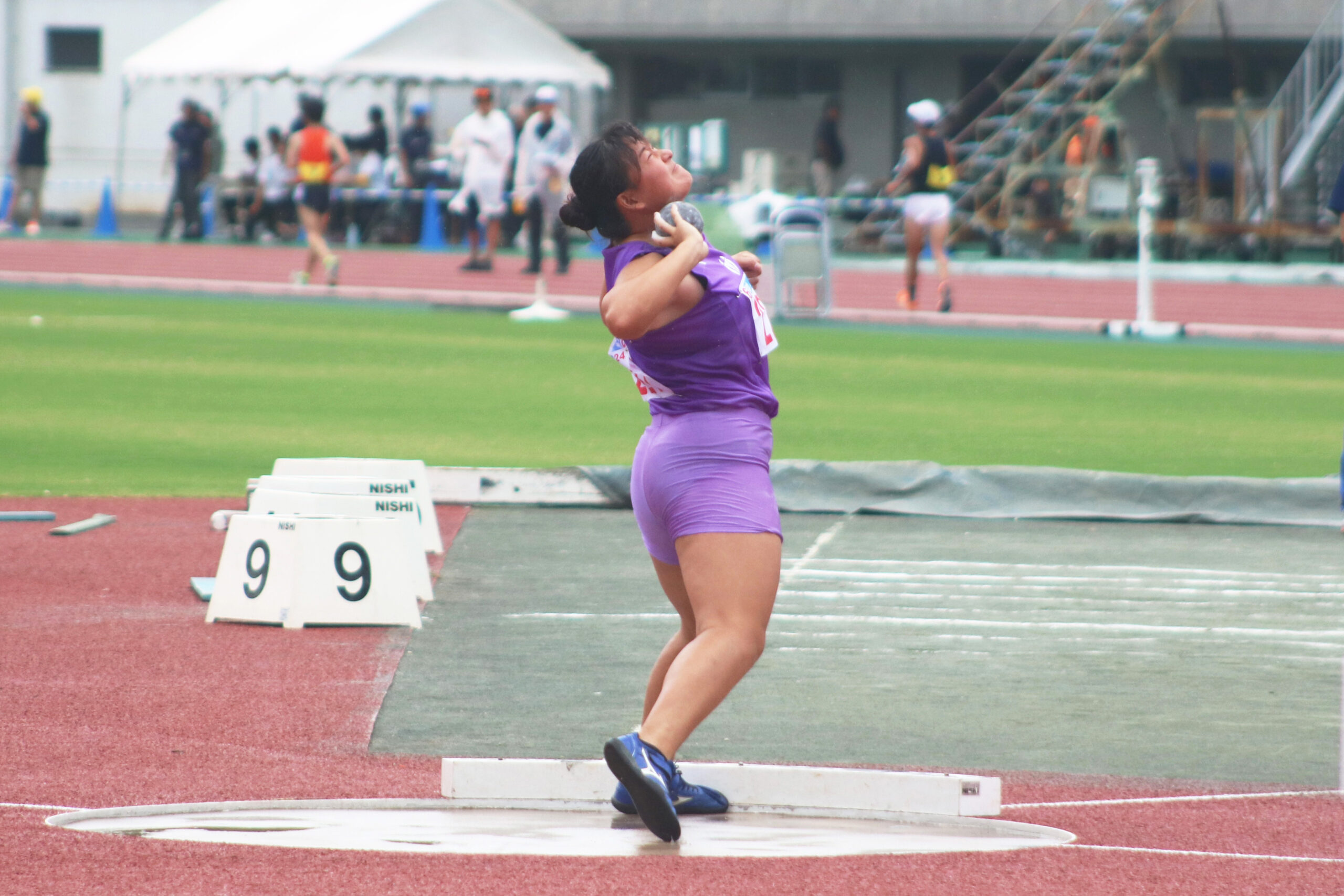 〈女子砲丸投げ〉　3位　武田光里