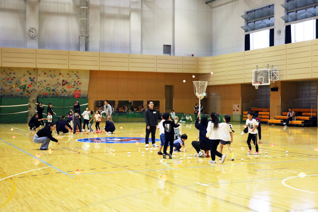 地域の子供たちが楽しんだ運動会企画